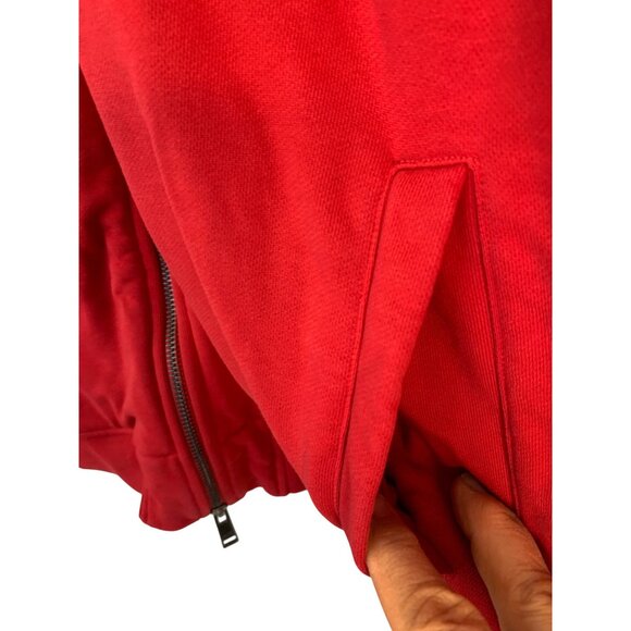 Armani Exchange Mens Red Full Zip Hoodie Sweatshirt XXL RX10638 Spelled Out - Picture 10 of 11